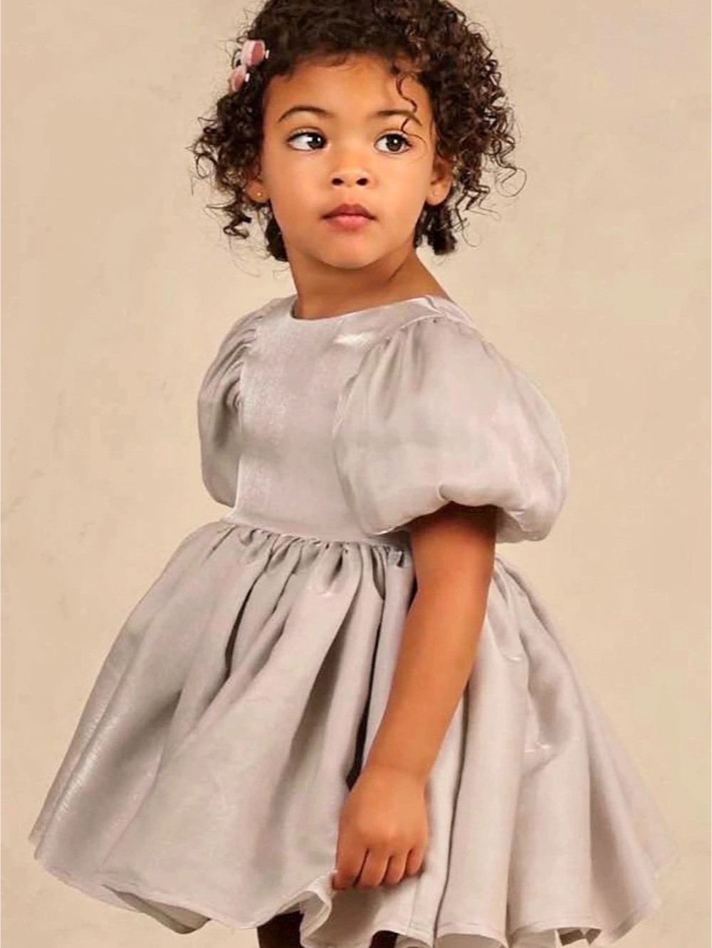Noralée Dress Girls Size 6 Puff Sleeve Formal Dress